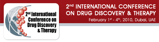 The 1st International Conference on Drug Design & Discovery: Dubai, February 3 - 6, 2008